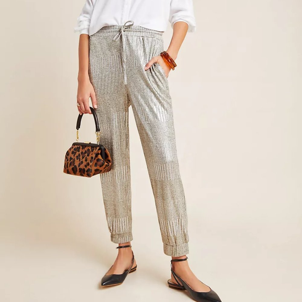 Melora Metallic Joggers by Bishop + Young XS